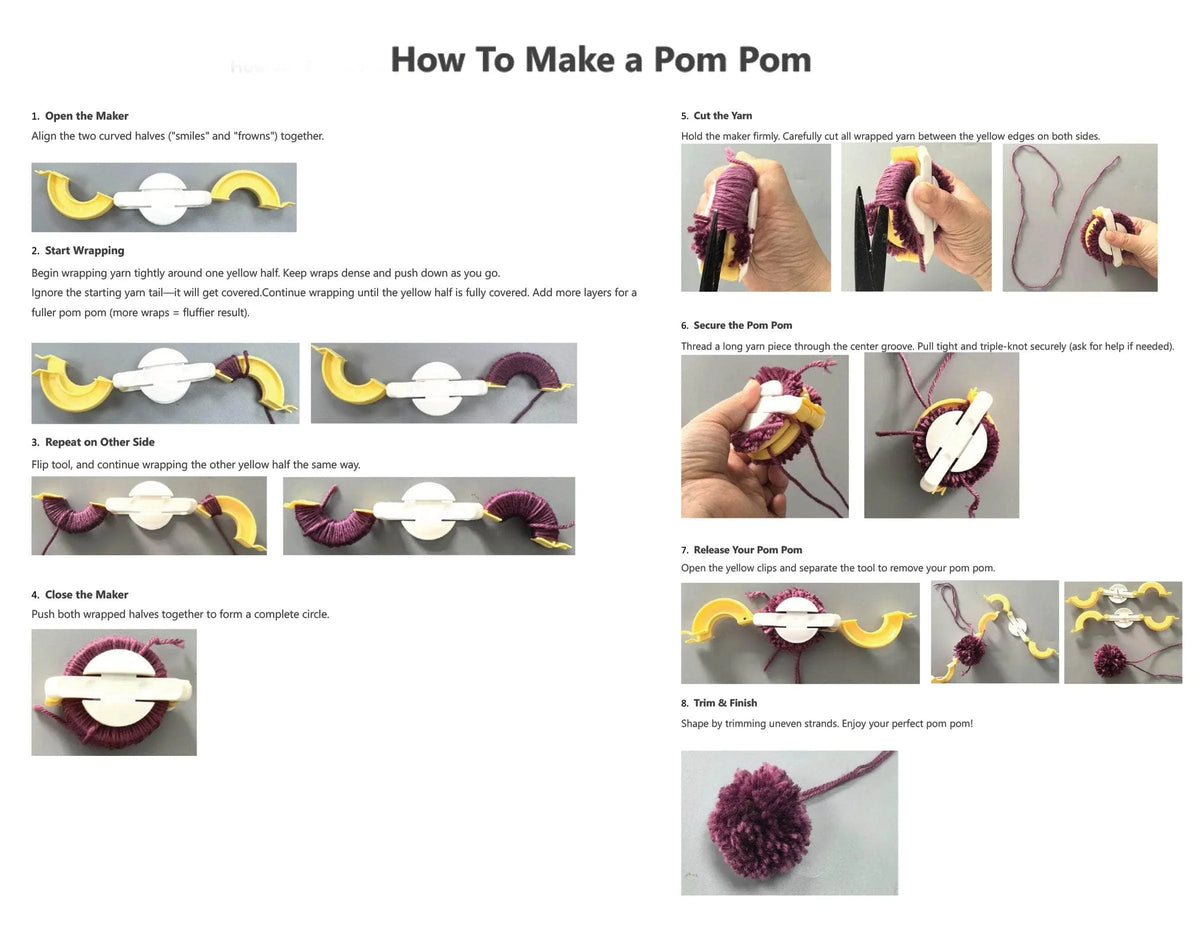 Pom Pom Maker 2"